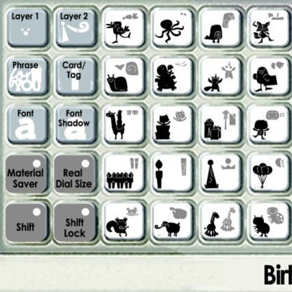 Cricut BIRTHDAY BASH shape & font - Picture 14 of 16